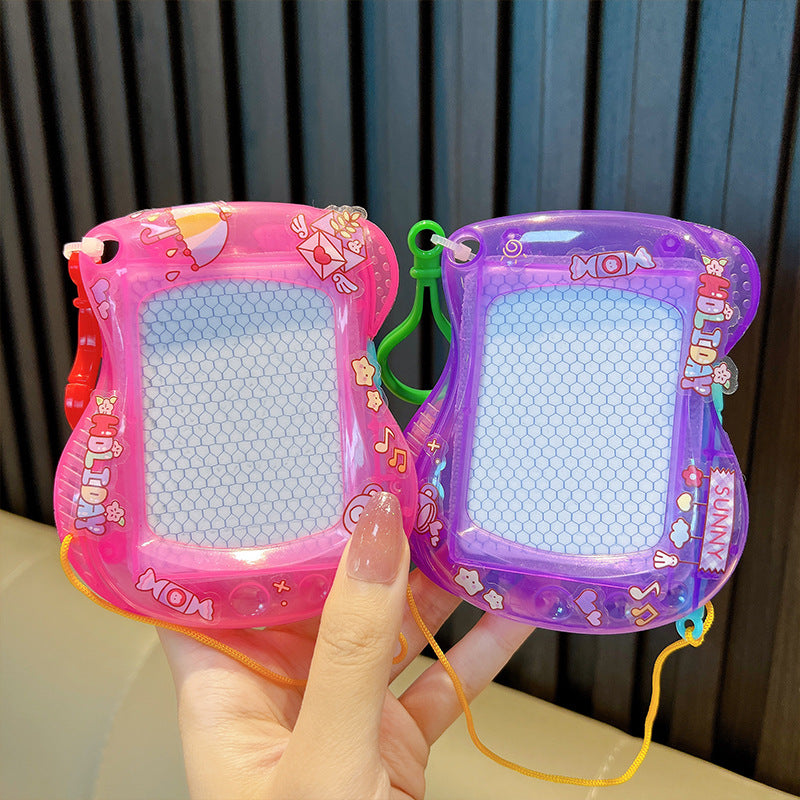 Wholesale Children's Graffiti Painting Boards, Magnetic Writing Boards, Plastic Keychains